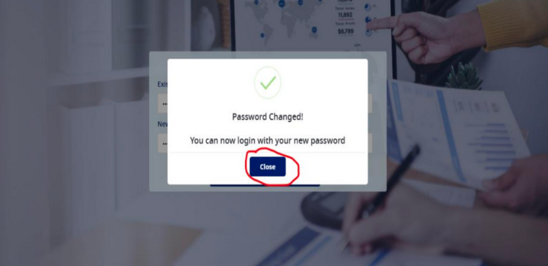 Password Changed